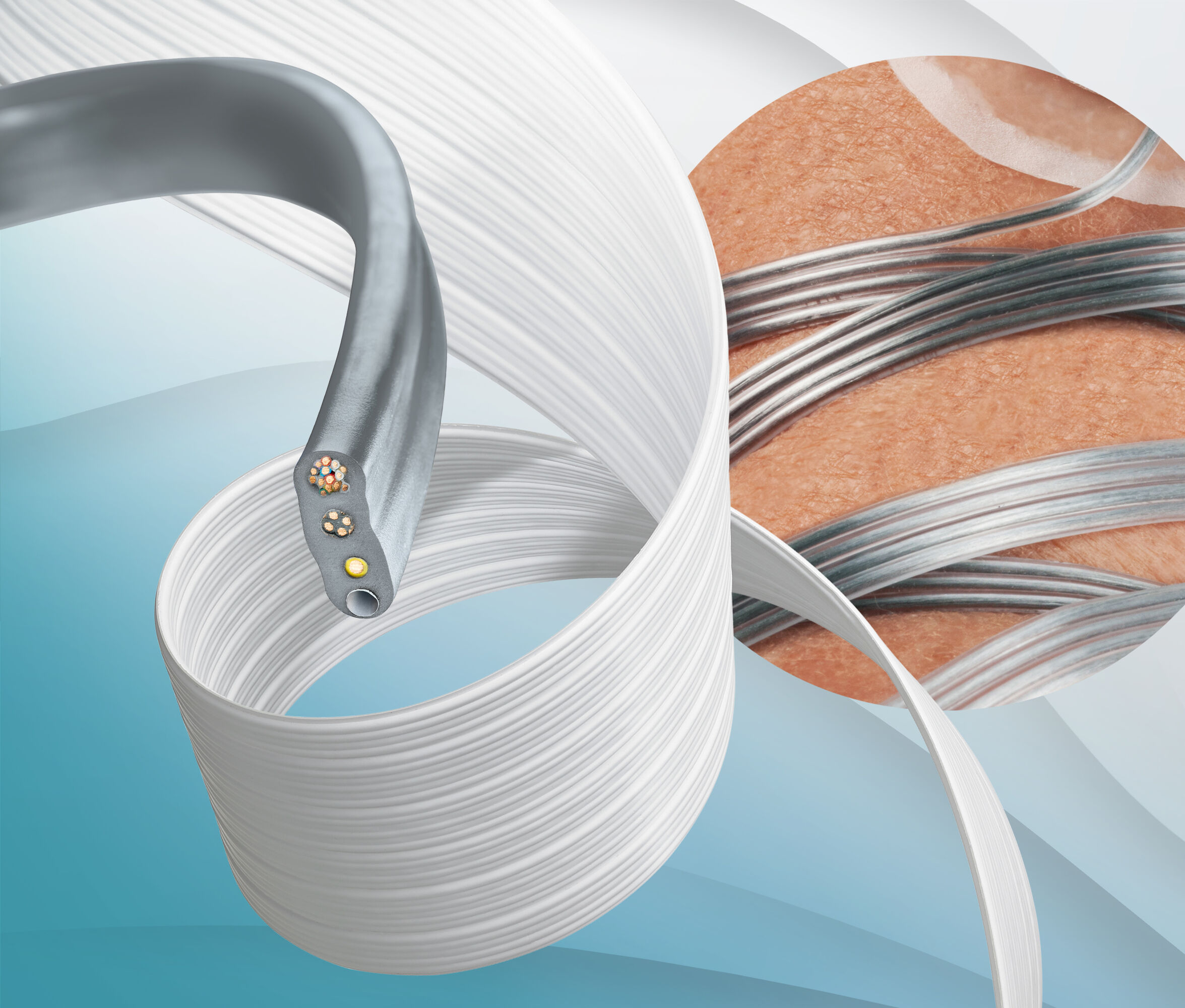Flexible Cable Track Cables  Permanent Use with Millions of Bending Cycles